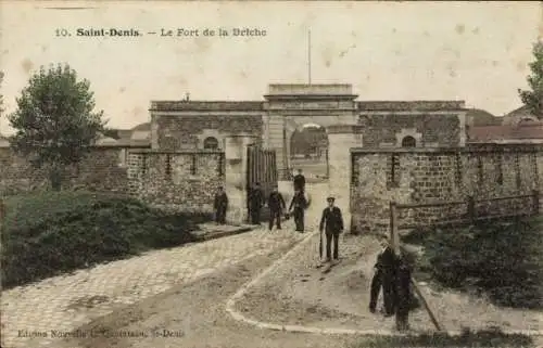 Ak Saint Denis Seine Saint Denis, Le Fort de le Briche