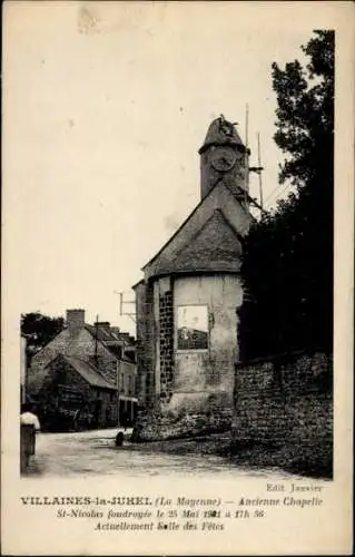 CPA Villaines la Jumel Mayenne, Ancienne Chapelle St Nicolas