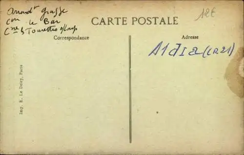CPA Tourrettes Var, Vieille Rue