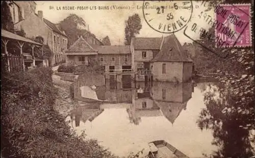 Ak La Roche Posay Vienne, LE Moulin sur la