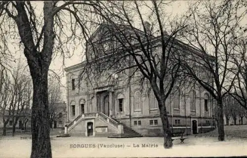 Ak Sorgues Vaucluse, Rathaus