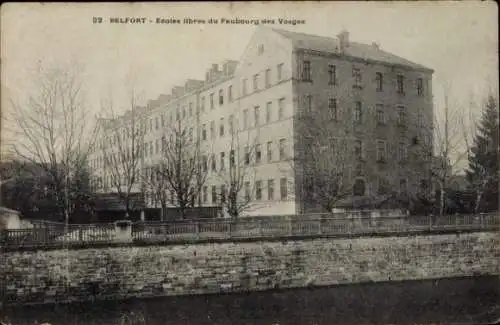CPA Belfort Beffert Beffort Territoire de Belfort, Ecoles libres du Faubourg des Vosges