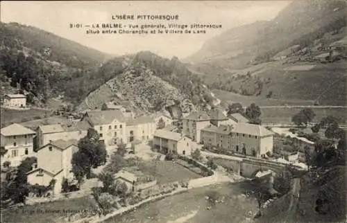 Ak La Chapelle en Valgaudémar Hautes Alpes, Landschaftsanblick, malerisches Dorf, zwischen Choran
