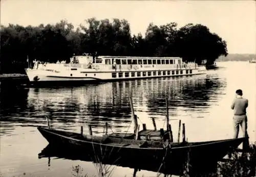 Ak Potsdam, Mitropa-Schiffsgaststätten der Weißen Flotte Potsdam.