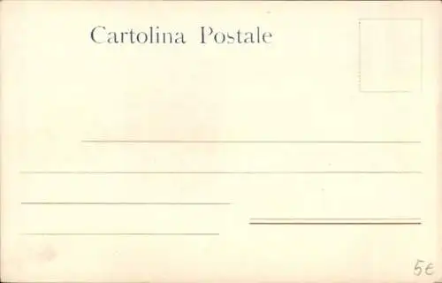 Litho Napoli Neapel Campania, Panorama