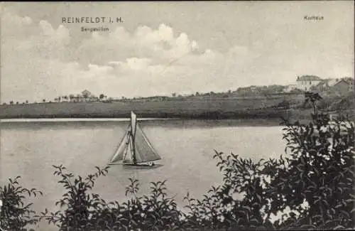 Ak Reinfeld in Holstein, Seepavillon, Kurhaus