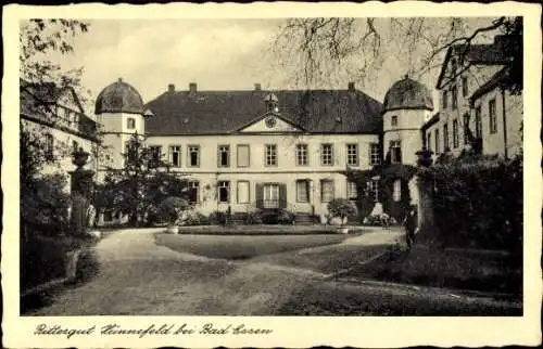 Ak Bad Essen in Niedersachsen, Rittergut Kinnefeld, s Gebäude, malerische Umgebung