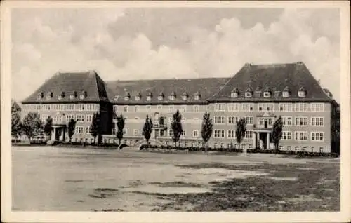 Ak Pirna an der Elbe, Nationales Aufbauwerk der Stadt, Berufsschule
