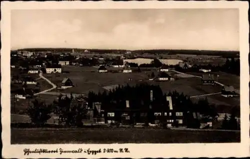 Ak Zinnwald Georgenfeld Altenberg im Erzgebirge, Gesamtansicht