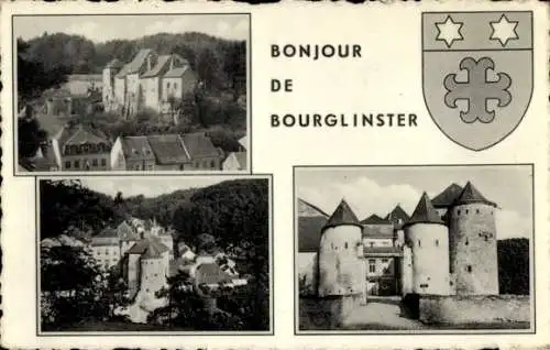 Ak Burglinster Junglinster Luxemburg, Burg