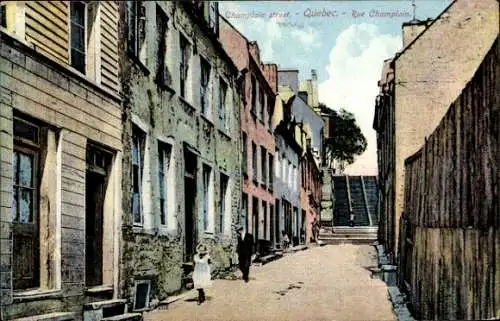 Ak Quebec Kanada, Champlain Street