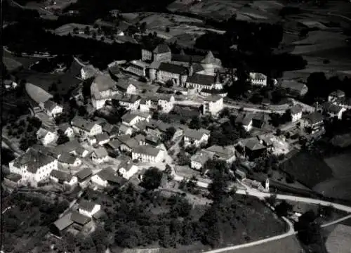 Foto Fürstenstein in Niederbayern, Fliegeraufnahme