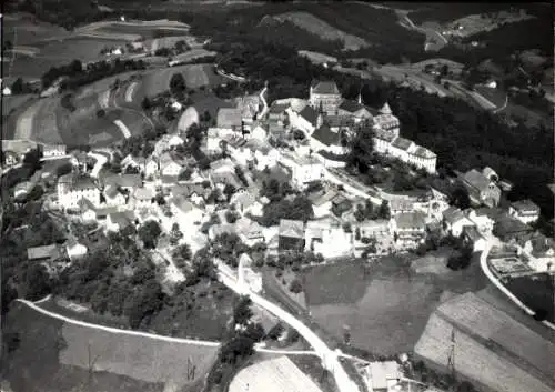 Foto Fürstenstein in Niederbayern, Fliegeraufnahme
