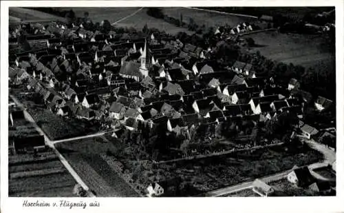 Ak Horrheim Vaihingen an der Enz, Fliegeraufnahme