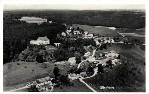 Ak Eisenburg Memmingen in Schwaben, Fliegeraufnahme
