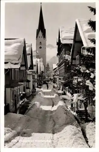 Ak Oberstdorf im Oberallgäu, Kirchstraße