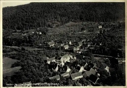 Ak Hopfau Neunthausen im Glattal Sulz am Neckar, Fliegeraufnahme