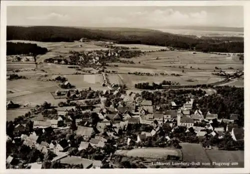 Ak Rodt Loßburg im Schwarzwald, Fliegeraufnahme