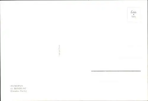 Ak Frachtschiff S.S. Beaverlake, Canada Steamship Lines CSL