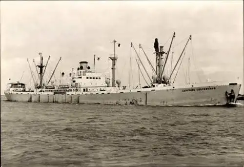 Ak Schiff S.S. Capitaine Costermans, Belgian Line