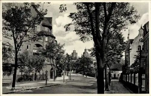 Ak Dzierżoniów Reichenbach im Eulengebirge Niederschlesien, Bahnhofstraße