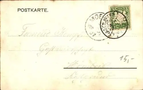 Ak Aschaffenburg in Unterfranken, Herstallstraße, Geschäft Willy Walter