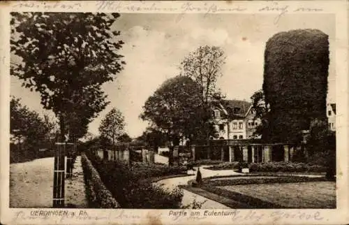 Ak Uerdingen Krefeld am Niederrhein, am Eulenturm