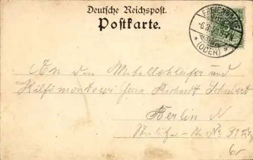 Ak Bad Freienwalde an der Oder, Gesamtansicht