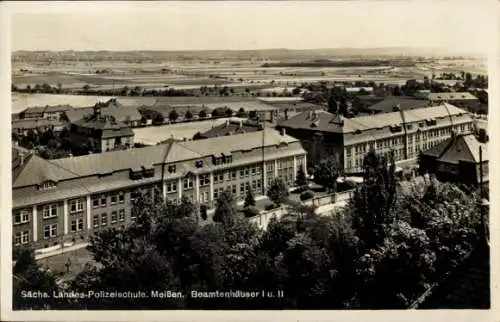 Ak Meißen an der Elbe, Sächsische Landes-Polizeischule, Beamtenhäuser I und II