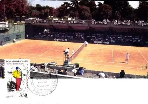 Maximum Ak Tennis, Roland Rarros 1991, Ersttag