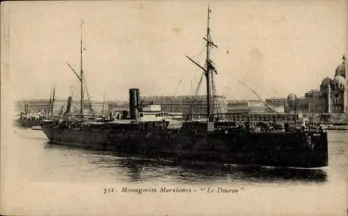 Ak Dampfschiff Le Dourou