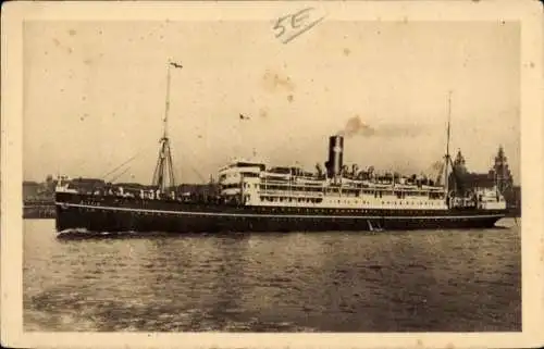 Ak Passagierschiff SS Alesia, Fabre Line