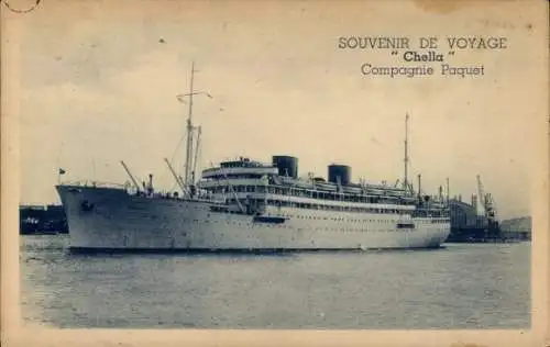 Ak französisches Passagierschiff Chella