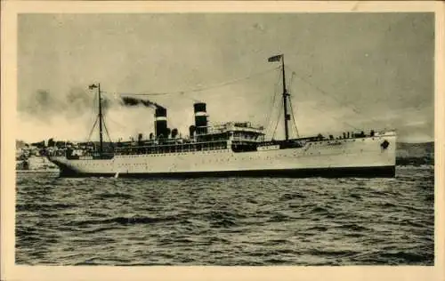 Ak französisches Passagierschiff Britania