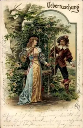Litho Überraschung, Trompeter