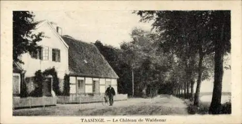 Ak Taasinge Dänemark, Le Château de Wadenar, Hausansicht