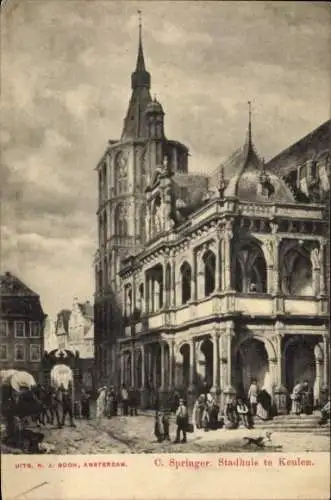 Ak Köln am Rhein, Rathaus