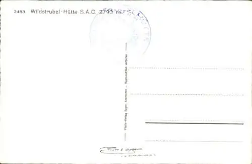 Ak Kanton Bern, Wildstrubelhütten S.A.C.