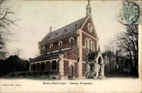 Ak Boissy Saint Leger Val de Marne, Kirche
