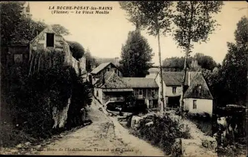Ak La Roche Posay Vienne, Vieux Moulin