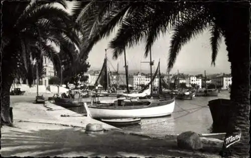 Ak Sanary sur Mer Var, Hafen