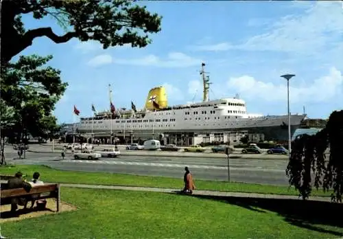 Ak Kiel, Oslokai, Passagierschiff