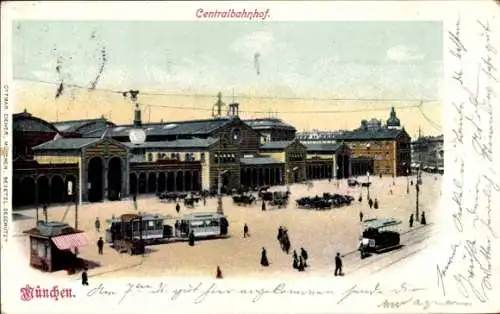 Ak München, Zentralbahnhof