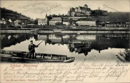 Ak Mainberg Schonungen in Unterfranken, Schloss Mainberg