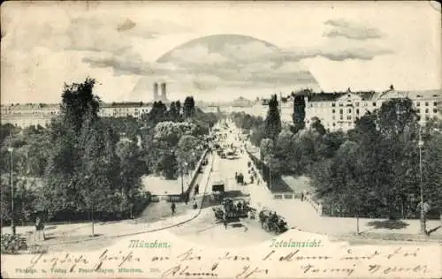 Ak München, Totalansicht
