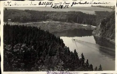 Ak Kriebstein in Sachsen, Zschopau Talsperre