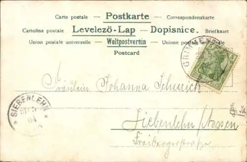 Ak Erfurt in Thüringen, An der Schlösserbrücke