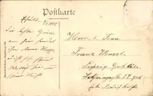 Ak Erfurt in Thüringen, Venedig