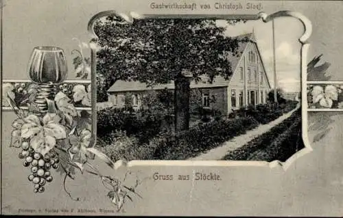 Passepartout Ak Stöckte Winsen an der Luhe, Gasthof