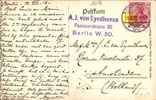 Ak Berlin Grunewald, am Kaiser Wilhelm-Turm